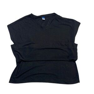 Old Navy Black Boxy Relaxed T-Shirt